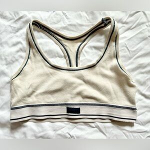 SKIMS Cotton Rib Sports Bra